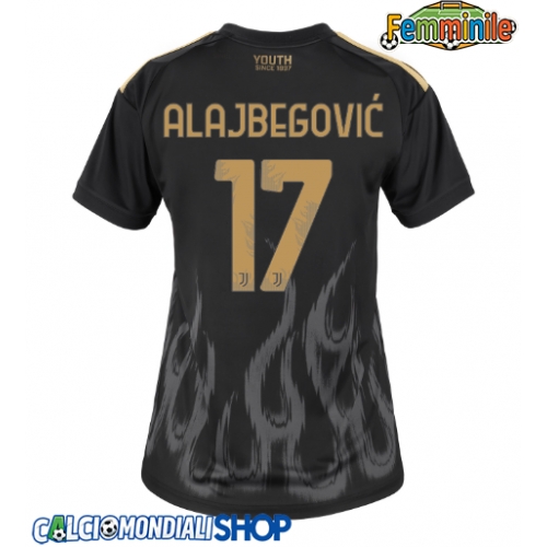 Maglie da calcio Juventus Kerim Alajbegovic #17 Terza Maglia Femminile 2026-27 Manica Corta